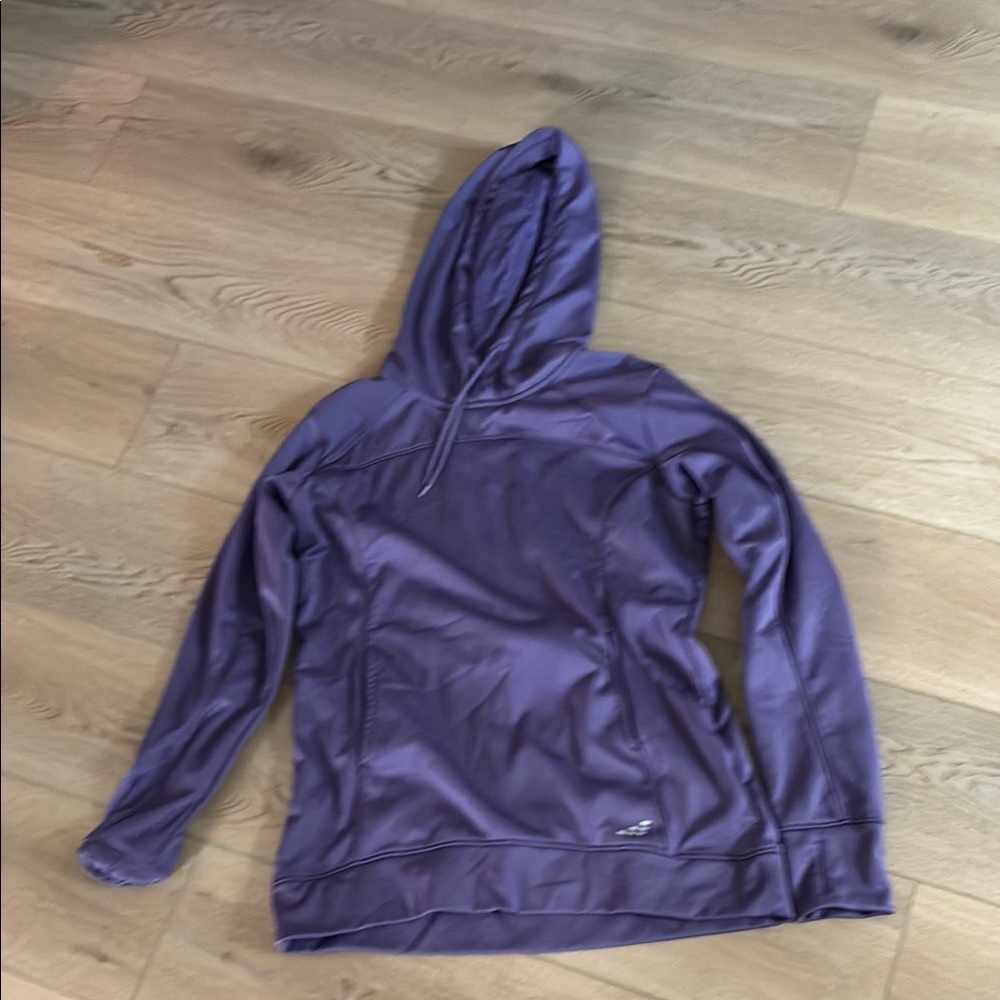 Purple Hooded Sweatshirt